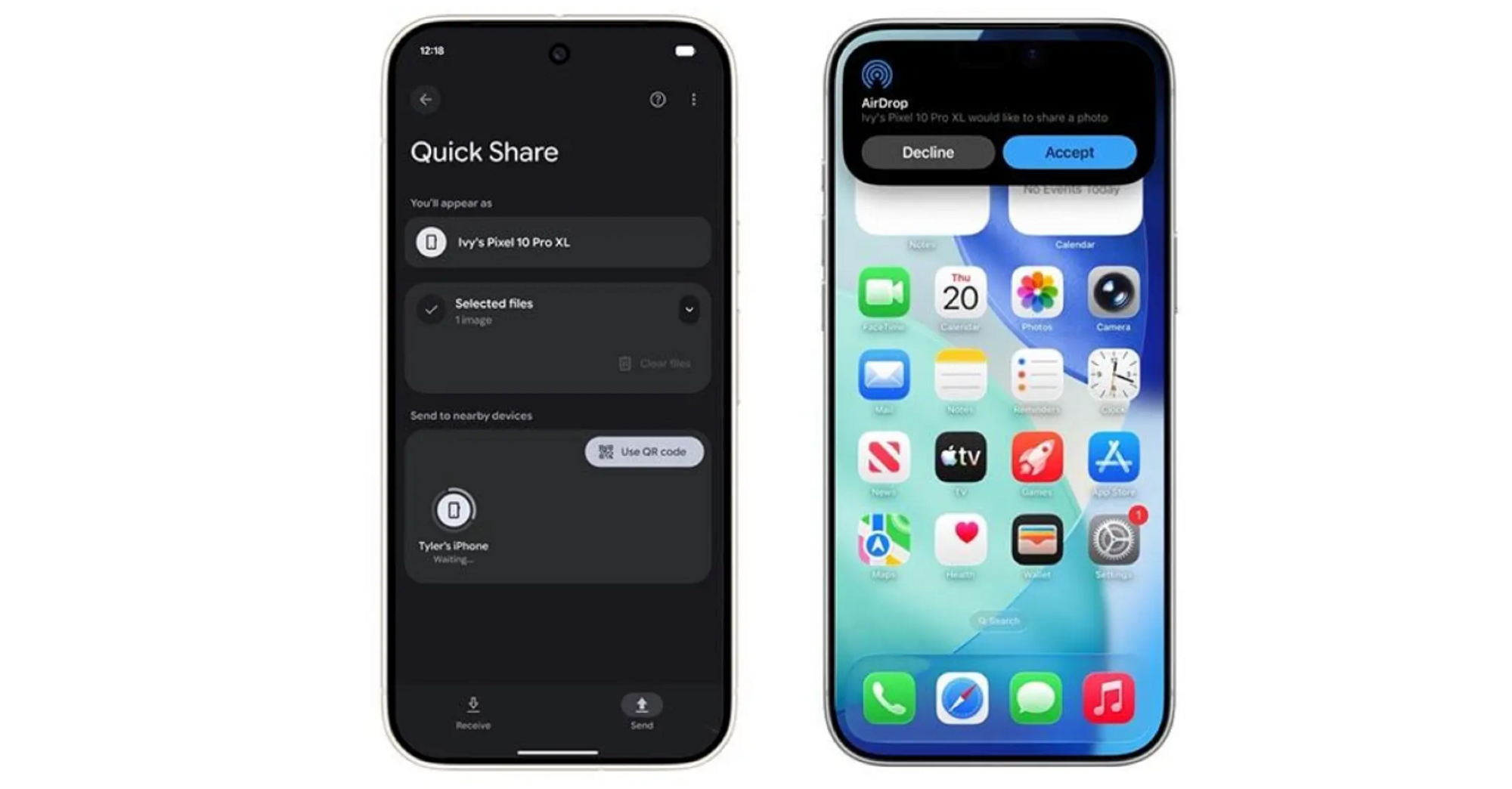 Google «knekket» Apple Airdrop