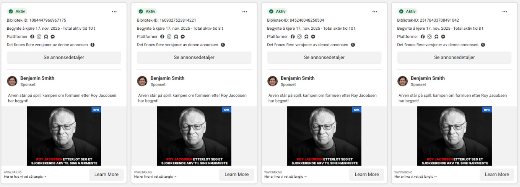 Norske medier vil saksøke Meta