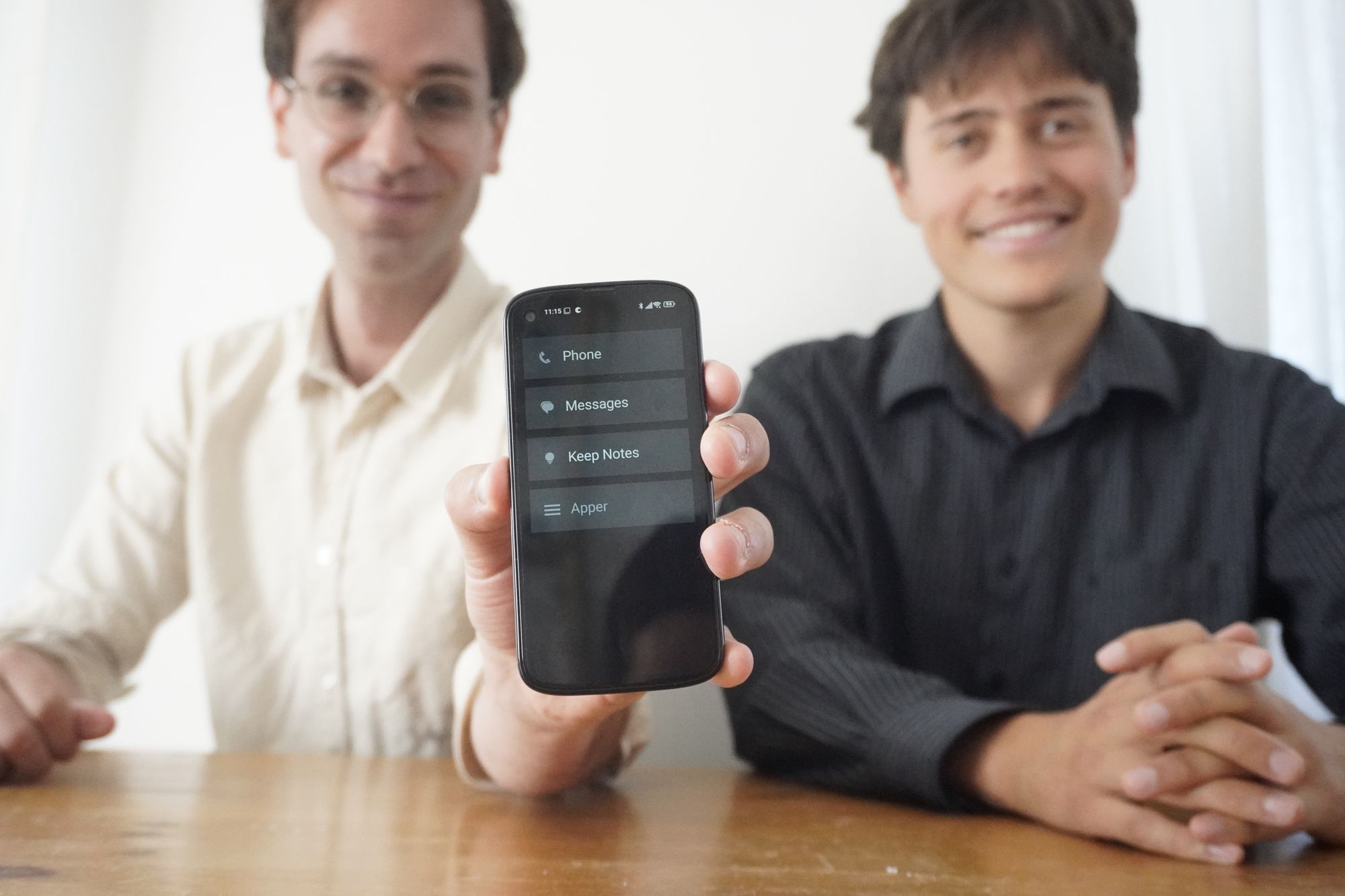 [Ekstra] Laget egen telefon for å scrolle mindre
